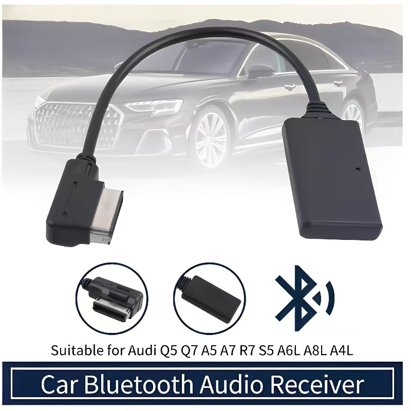 Para Audi AMI multimedia Q5 A5 A7 R7 S5Q7 A6LA8LA4LAMi Bluetooth cable de audio