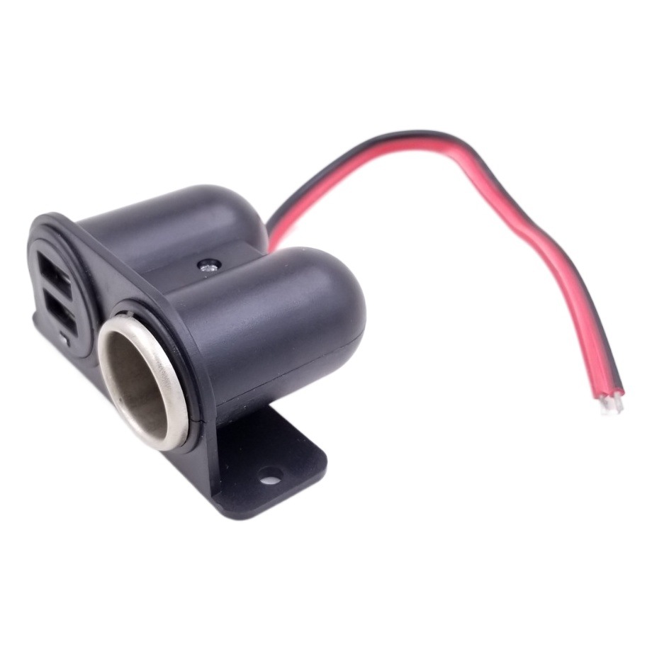 Car Charger Dual USB 3.1A/3100Ma Car Charger Modified Delivery Screws with Cigarette Lighter