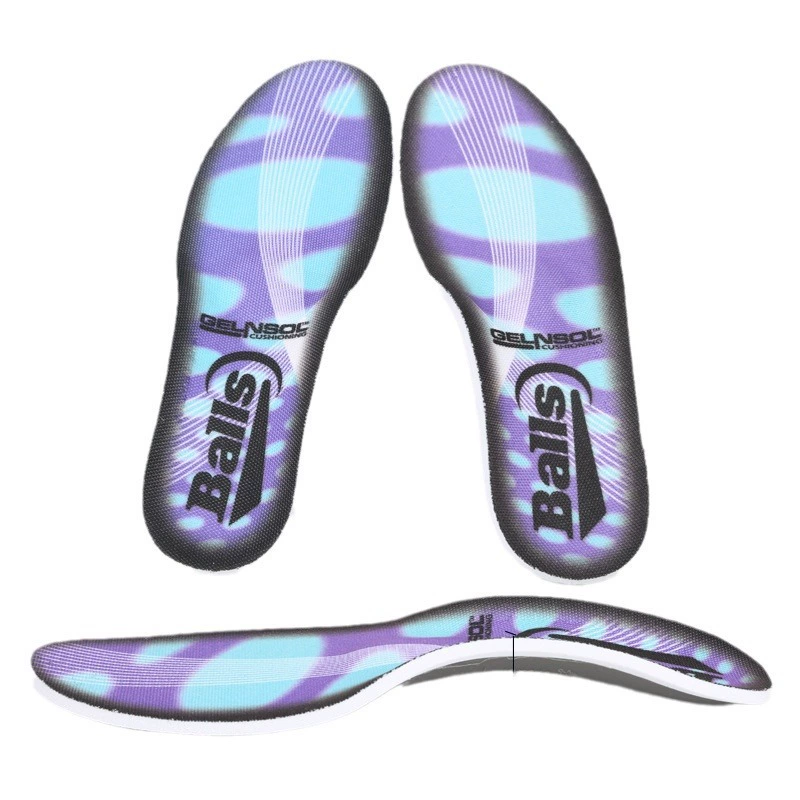 Flat foot orthopedic insoles inside and outside the eight -character foot flip orthopedic orthopedic orthopedic leg, leg bow men's and female sports insoles