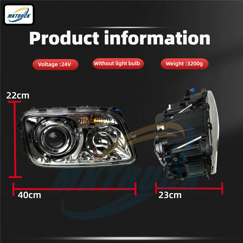 Aplicable a Mercedes-Benz ACTROS MP3 Lente delantero Asamblea Luz de camión 9438201661 / 9438201761