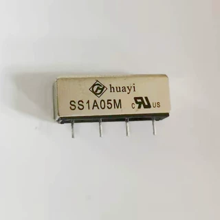 干簧继电器 SIP-1A05铁壳 SS1A05M  4脚直插电信微型电磁直插式