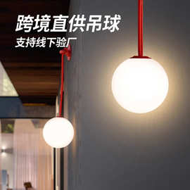 外贸挂树灯跨境直供小夜灯露营民宿球形手提氛围灯户外防水台灯