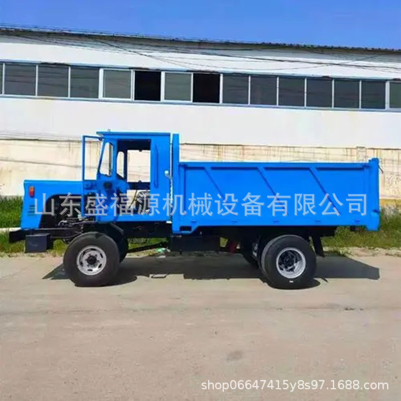 农用四不像拖拉机 双顶液压四驱运输车 矿用渣土自卸六轮运车