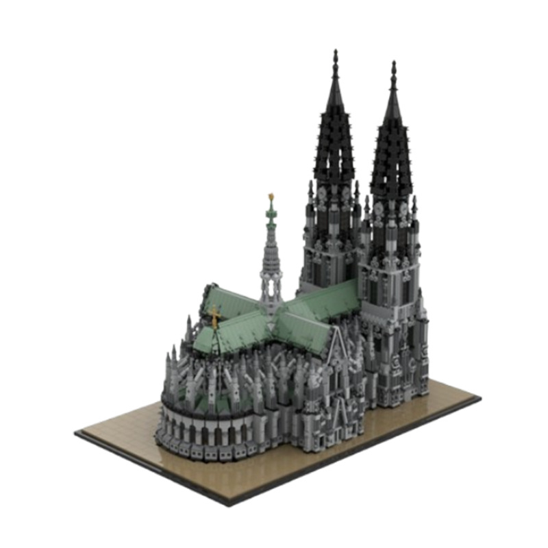 Castle Building Blocks Educational Diy Model For Kids_voghion.com