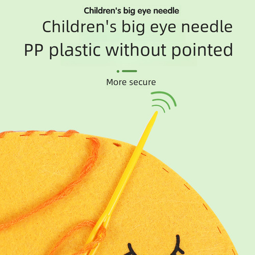 Kaitika Le Children's Non-woven Fabric DIY Craft Material Kit for Kindergarten Girls' Educational Braided Toys