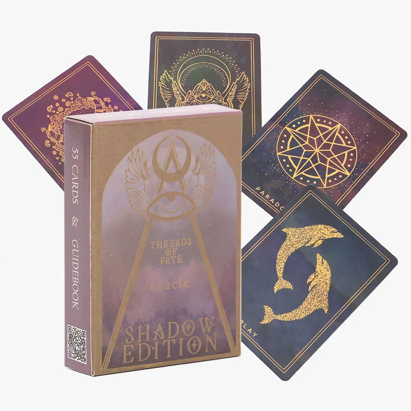 Таро на заказ, золотая горячая ПВХ «Морковная башня», Phantom Oracle — аниме-карты, игровые покер-карты