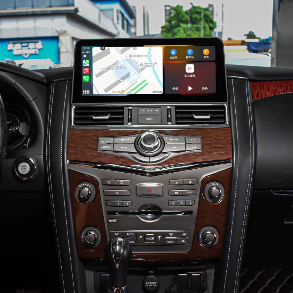 Подходит для 10–20 моделей Nissan Amanda Patrol QX80 QX56 навигация Android восьмиядерная 12,3 дюйма