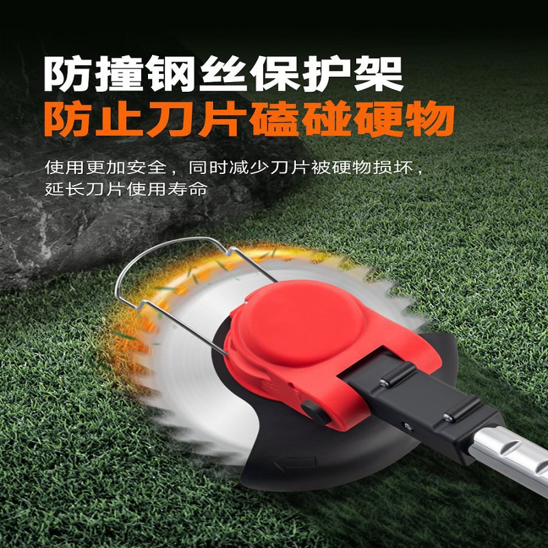 电动割草机便携式充电式除草机家用多功能锂电池园林工具
