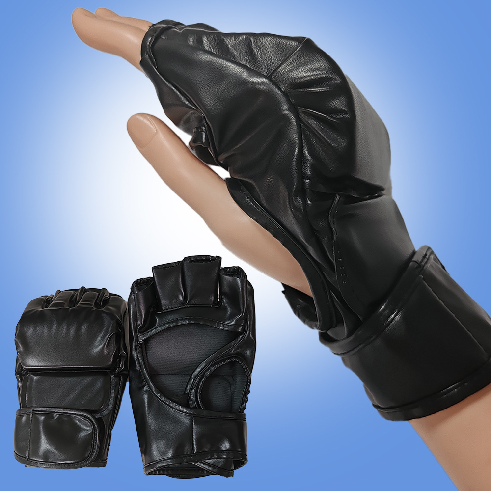 Boxing Gloves, Foot Targets, Hand Targets, Taekwondo Fighting Gloves, Half-Finger Exposed Fingers, Environmentally Friendly Materials