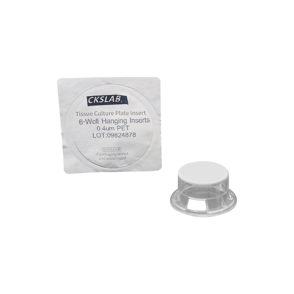 CKSLAB希开 细胞小室 0.4UM PET膜 6孔板用 独立包装