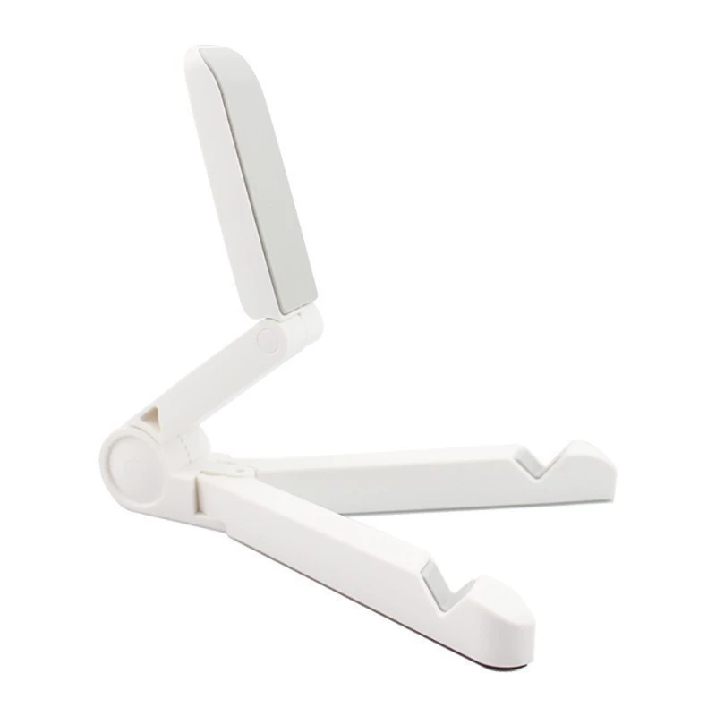 Foldable Tablet & Phone Stand, Universal Adjustable Angles, Desktop/Handheld Portable