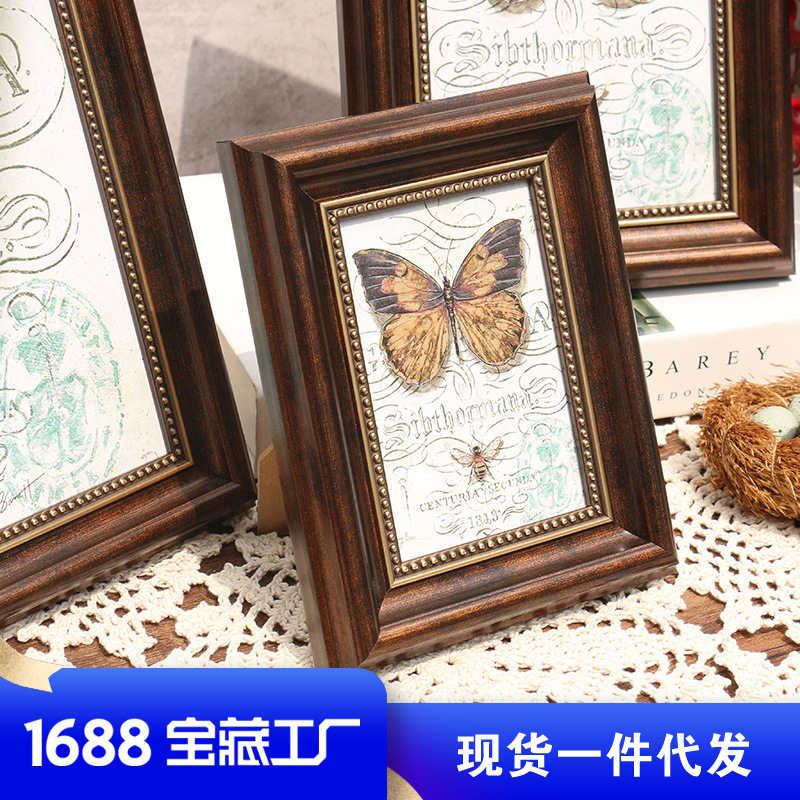 American-European wedding dress washing photos made into photo frames hanging on the wall 5 6 7 8 10 16 inch 8K16KA3A4 picture frame setting table