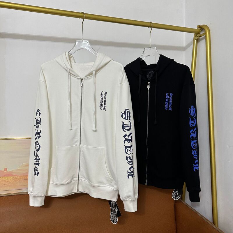 26Ss Classic Style Trendy Brand Logo 25Fw New Full-Print Logo Dark Pattern Horseshoe Print Sanskrit Hooded Zip-Up Jacket 26Ss Classic Style Trendy Brand Logo 25Fw New Full-Print Logo Dark Pattern Horseshoe Print Sanskrit Hooded Zip-Up Jacket
