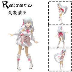 エミリアフィギュア愛蜜モデルリアゼロから世界生活アニメ二次元景品置物