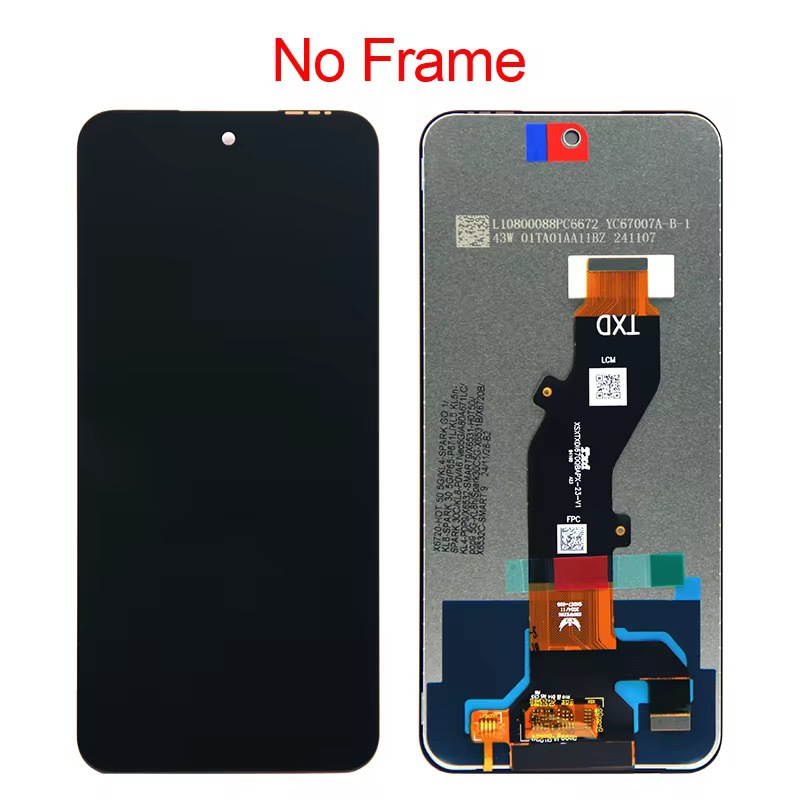 Aplicable para el conjunto de pantalla LCD de teléfono móvil Infinix smart9 X6532 / hot50i LCD