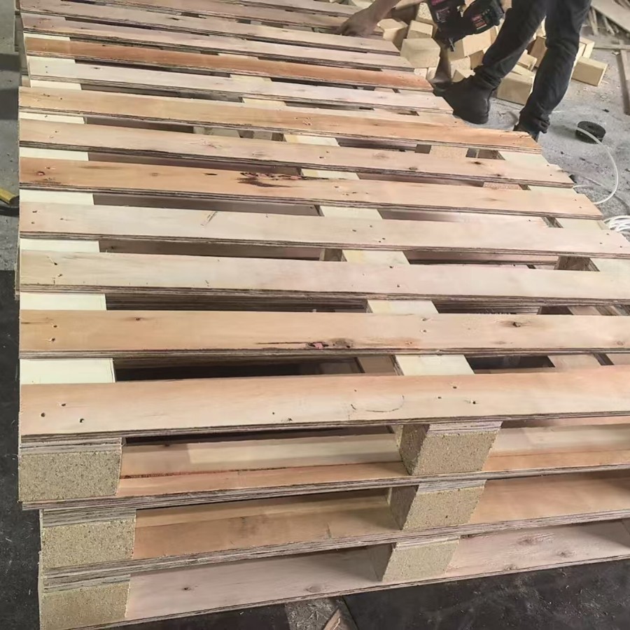 惠州 四面进叉松木托盘木托板欧标托盘木卡板胶合板免熏蒸栈板