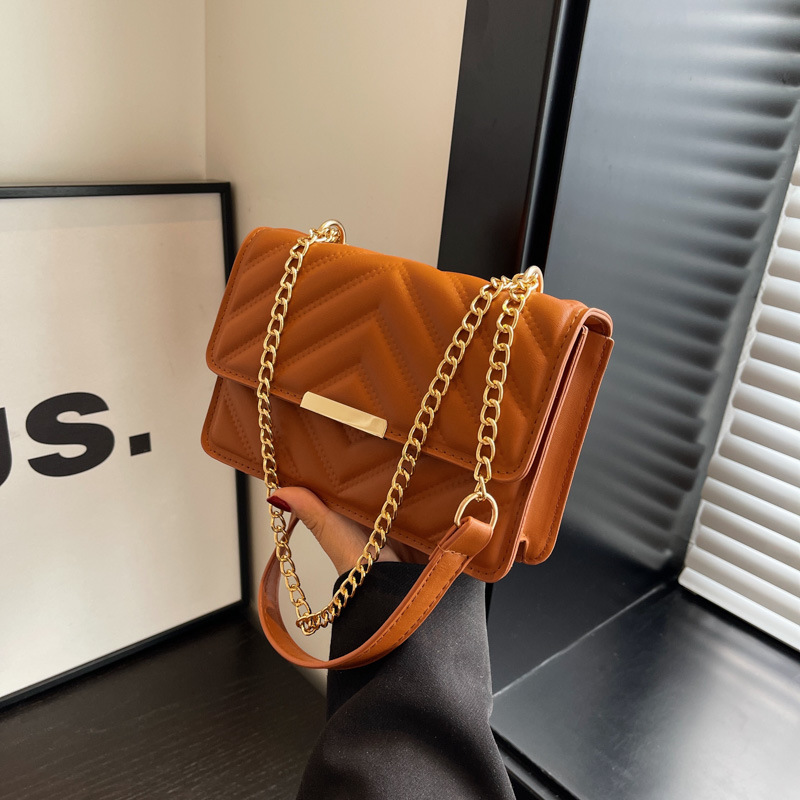 Bolso de hombro retro coreano de moda de este año para mujer 2025 primavera y verano nuevo bolso de mensajero simple pequeño bolso cuadrado marea