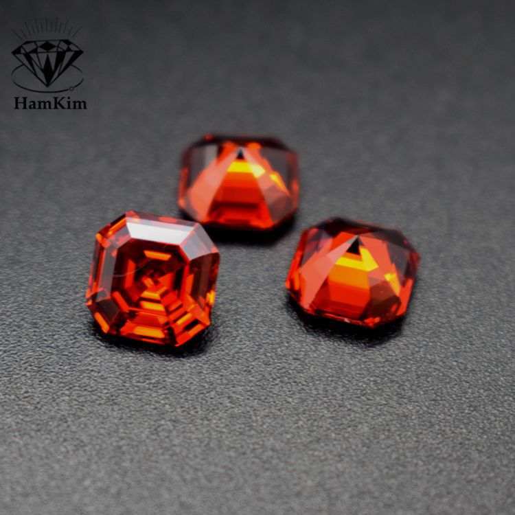 正方宝塔切 石榴红