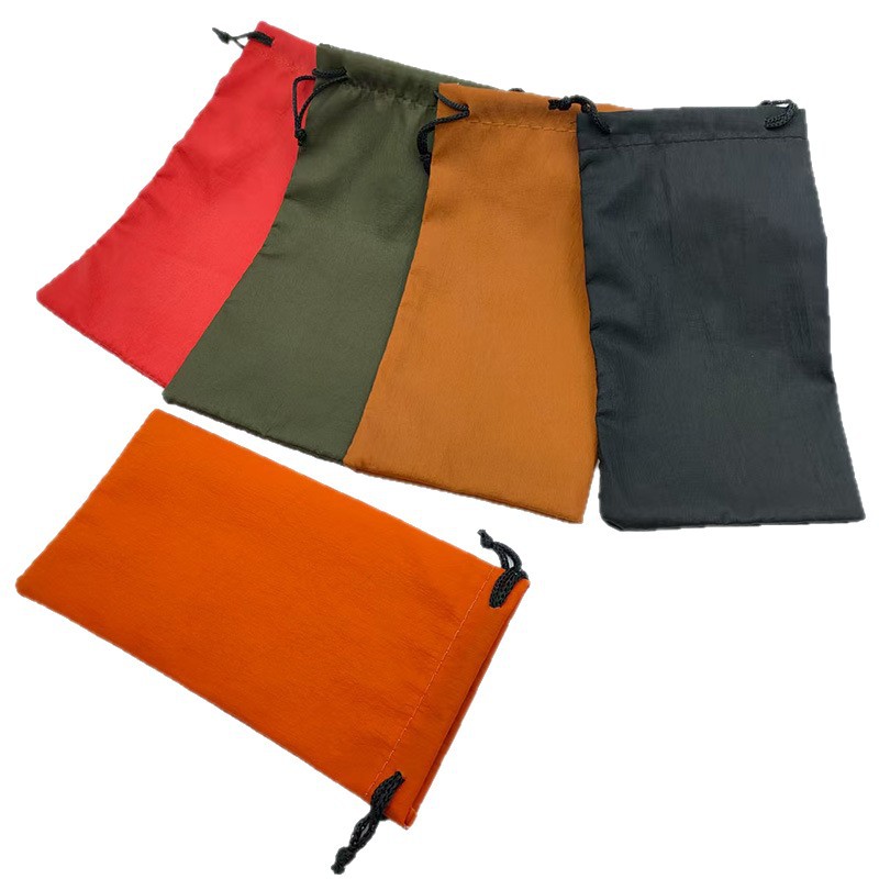 Bolsa con cordón para gafas de sol, estuche con clip para gafas de sol, bolsa de tela colorida para gafas, correa para teléfono, almacenamiento para lápiz labial, estuche para gafas. image 6