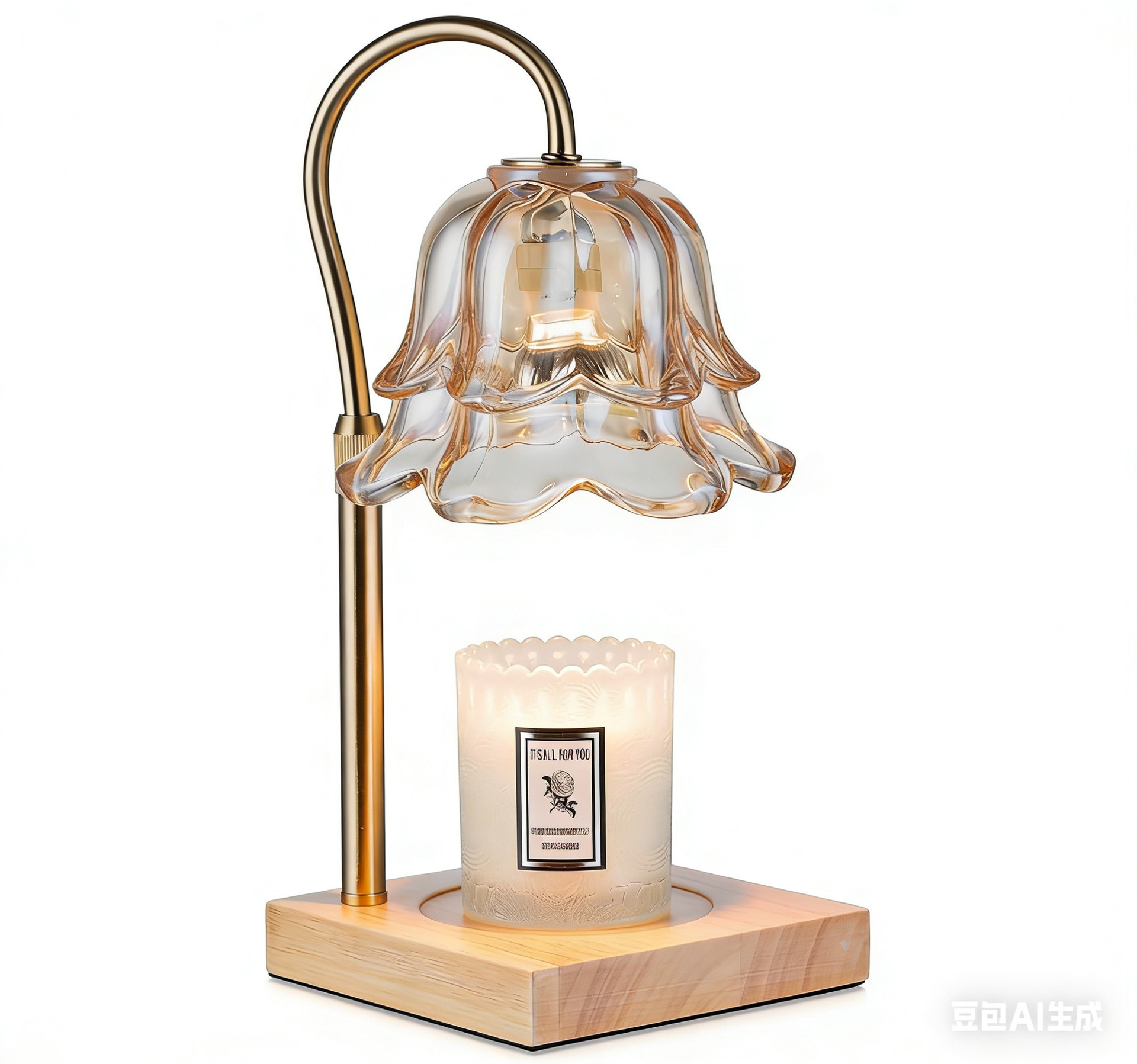 Lámparas de cera de fusión de Suzhou Lámparas de cabecera del dormitorio retro francesa Decoraciones del hogar Lámparas de atmósfera Lámparas de escritorio de aroma sin fuego