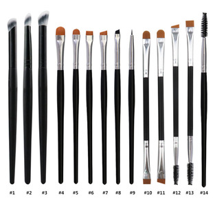 Thin blade detail eyebrow brush eyeliner brush lying silkworm brush god finger bullet concealer brush multi-model beauty makeup brush