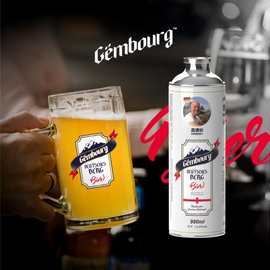 珍格堡德国原浆精酿啤酒1L12度纯全麦芽白啤易拉罐整箱全国招商