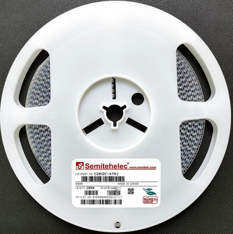 C2012C-47NJ 高频绕线电感 0805 47NH 5%  SEMITEH 全新原装正品