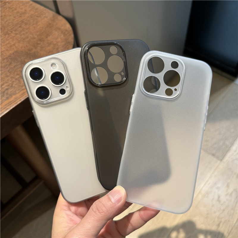 Apple 16promax 携帯電話ケース、薄型 iPhone15 保護カバー、つや消しソフトケースに適したオールインクルーシブの写真ボタン|undefined
