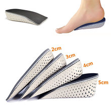 Height Increase Half Shoe Insoles Heel Insert Sports Shoes P