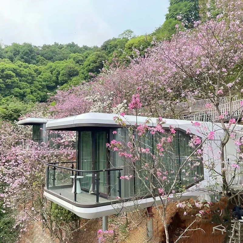 Quick Fighting Box Room Estructura de acero prefabricada Red móvil Red Caja de contenedores LCL de configuración simple