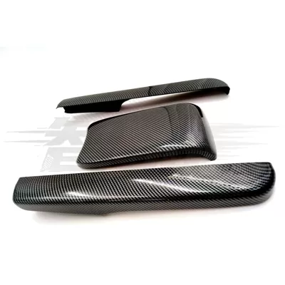 Center Console Gear Shift, Window | Car interior film - 10th-generation-civic-armrest-box-front-trim-strip-3-piece-set