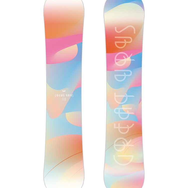 GREAT URUS Cocktail Adult Women's Snowboard All-Around Board Beginner Freestyle Snowboard