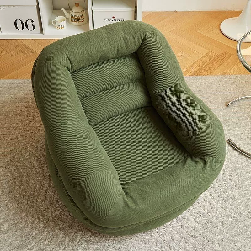 Ленивый диван может лежать, спальная спальня одноместный маленький диван небольшой балкон гостиная чтение