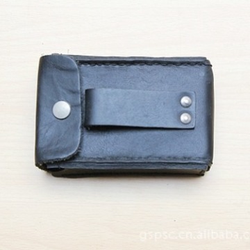 本廠煤矿瓦斯报警器专用腰間佩帶式牛皮套！