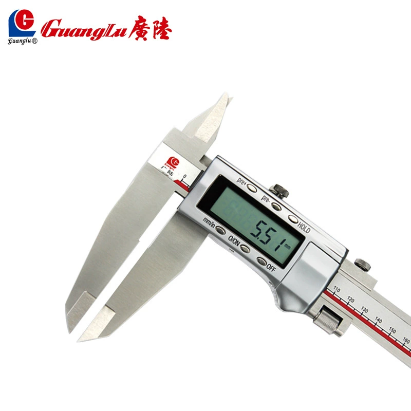 Штангенциркуль с нониусом с электронным цифровым дисплеем Guanglu с двойным когтем 0/400/500/600 мм штангенциркуль с двойным когтем