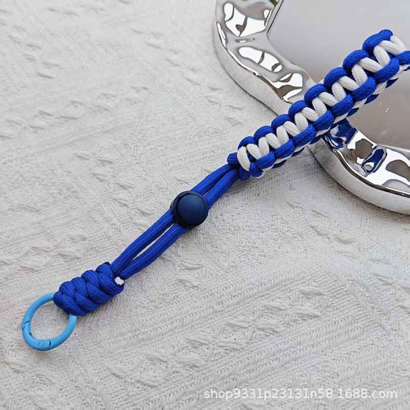 손목 로프 - 사파이어 블루 + 화이트