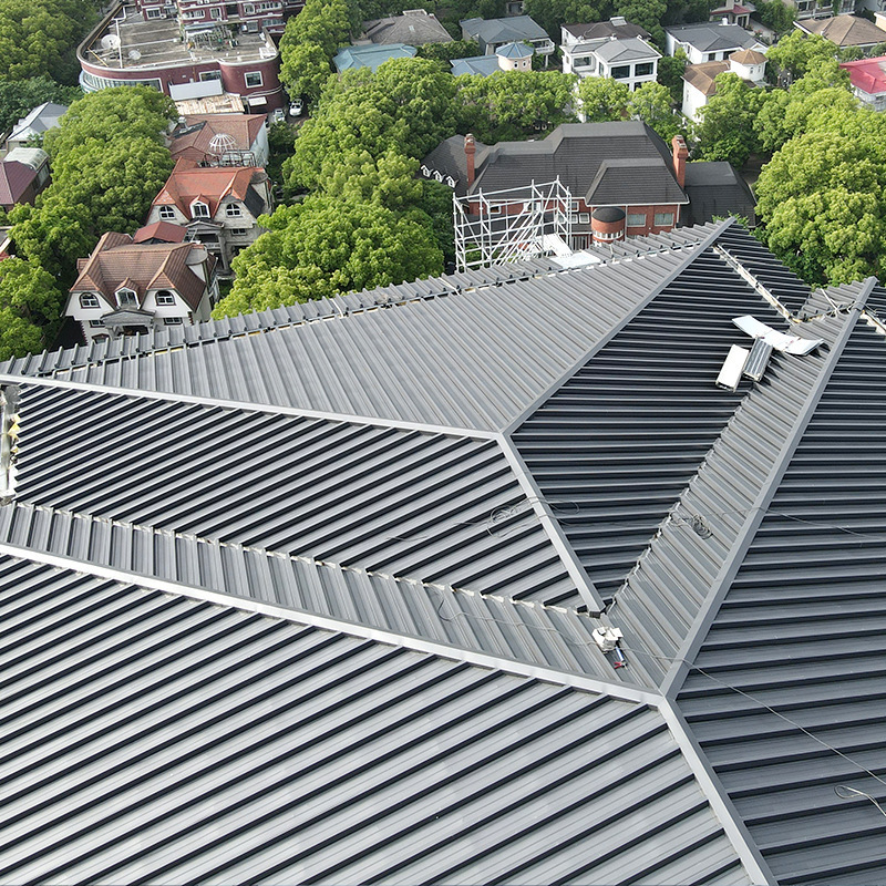 直立锁边铝镁锰板屋面金属板建材面板工程建筑屋顶金属瓦仿古瓦|undefined