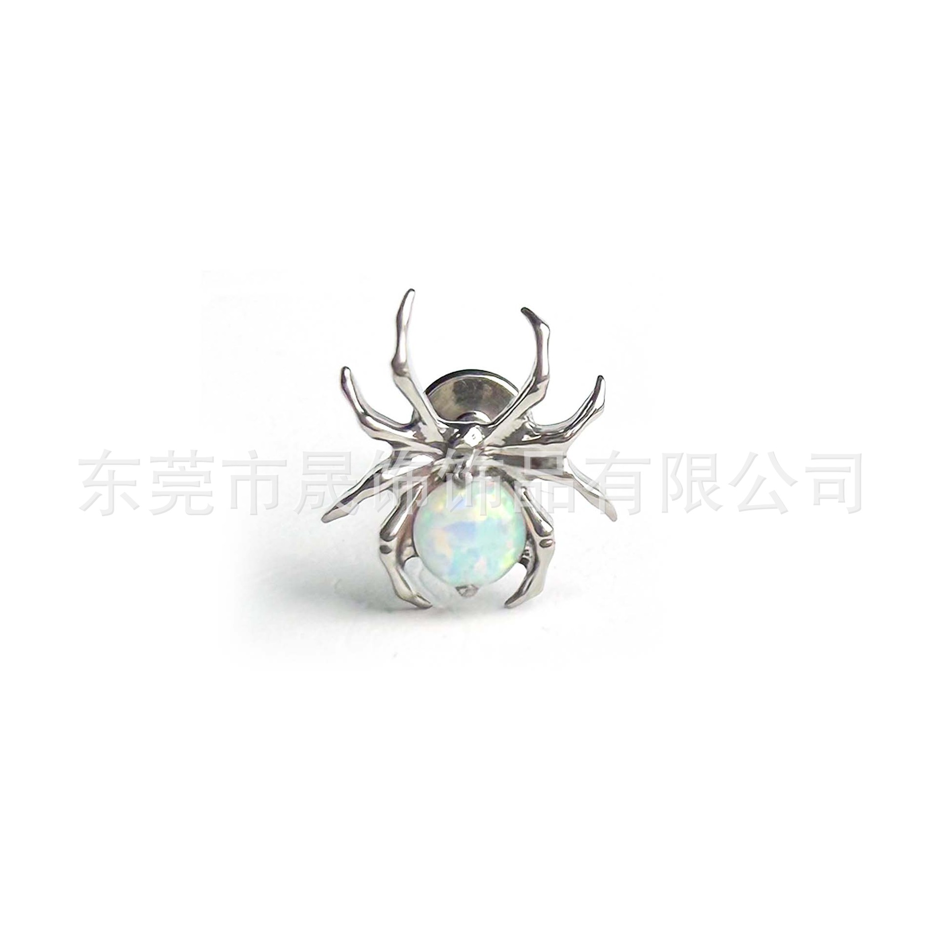 F136 Titanium 蜘蛛包 Studded 澳宝 Ear Stud Labret Stud G23 Implant Grade Titanium Helix Cartilage Stud Geometric 设计