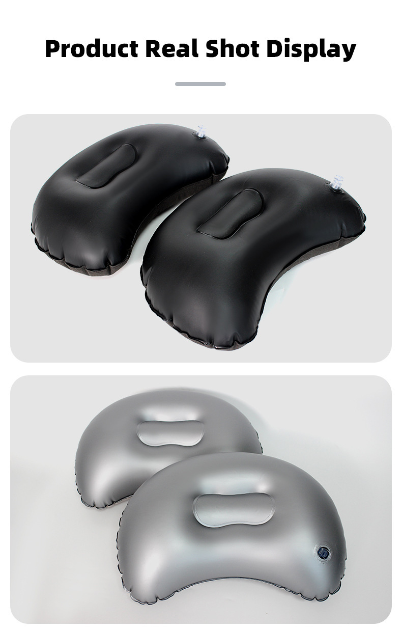 Cross-Border Universal Car Inflatable Bed, Car Rear Seat Air Mattress, Foldable Sleeping Inflatable Mattress, Travel Car Mattress