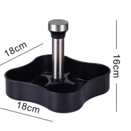 Condimento caja de vidrio condimento frasco condimento botella de acero inoxidable condimento almacenamiento hogar cocina sal tarro de Chile tarro de alta gama