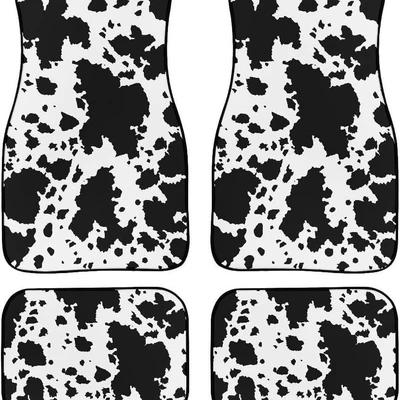 Avtomobil döşəmə paspasları, Amazon Cross-Border American-Style Floral - car-floor-mats-8-3344cm-two-piece-set