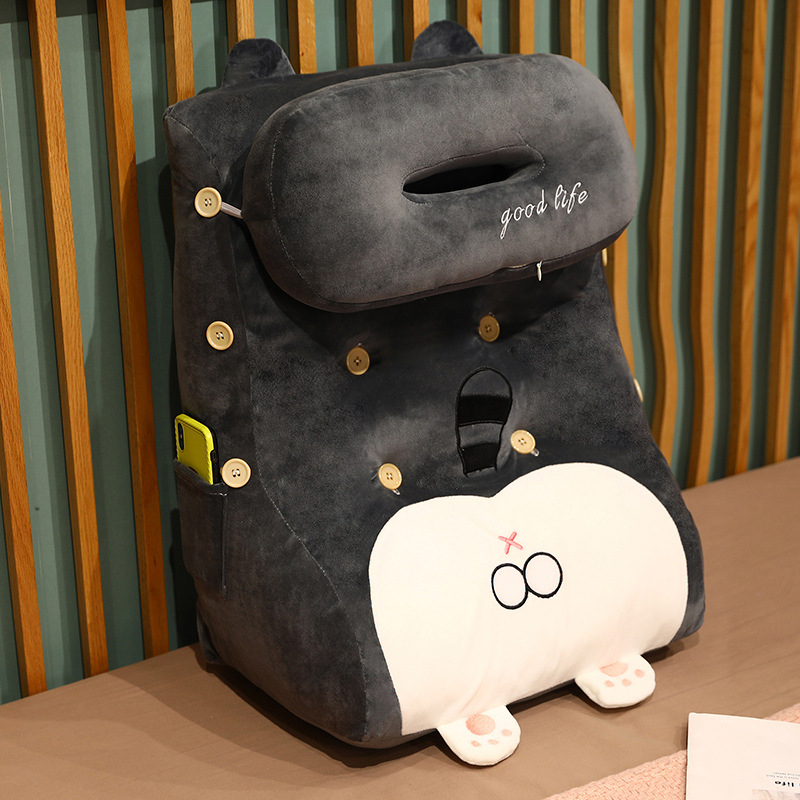 Cojín infantil para cama, diseño lavable y soporte para cuello/cintura