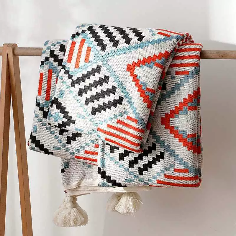 Knitted sofa for sleep, wholesale, increased thickness, boho style