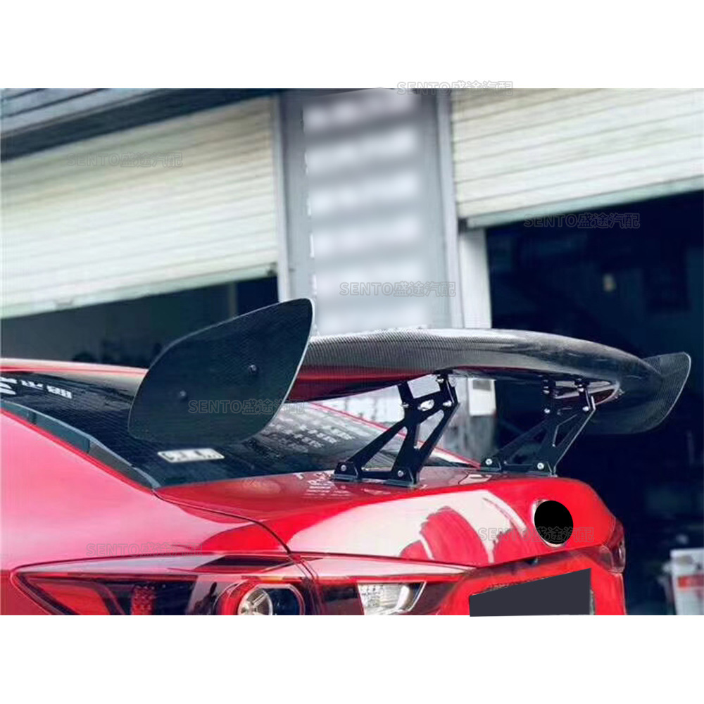 General modified GT model big tail constant wind wing pressure wing perforated installation body kit spoiler racing tail