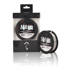 Dao System 50m Semi-Carbon Transparent Camouflage Fishing Line with High Tension, Sea Rod for Tai Chi Fishing, Carbon Fiber Main Fishing Line Wholesale