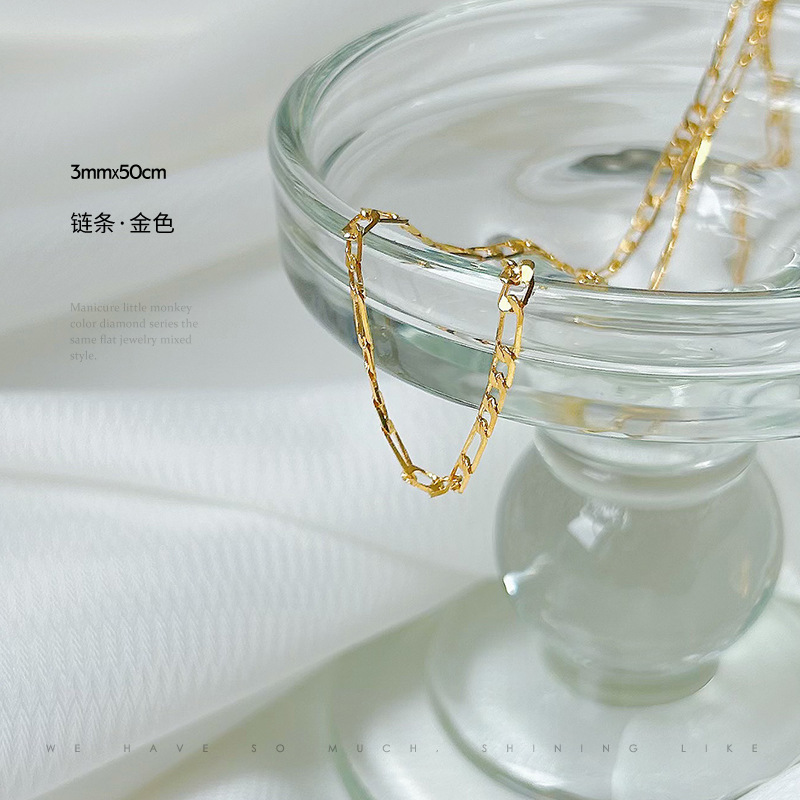 체인-아니. 9 (3mm x 50cm 금)