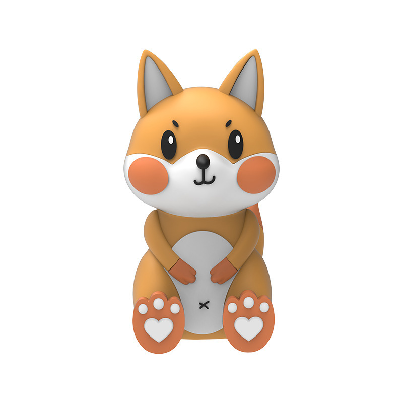 漫画動物ブルートゥース音響小型かわいいパンダキツネ小鳥猫が足を伸ばして多機能無線スピーカー|undefined