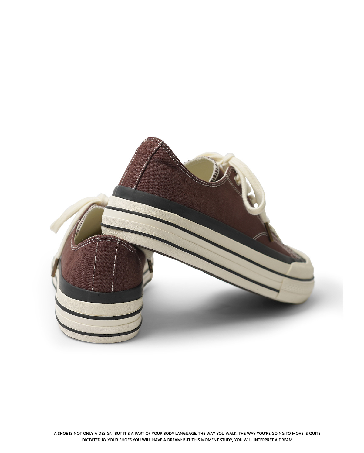 2024 nouvelles chaussures basses tendance en toile respirante à semelles épaisses pour hommes et femmes blanches, japonaises et_voghion.com