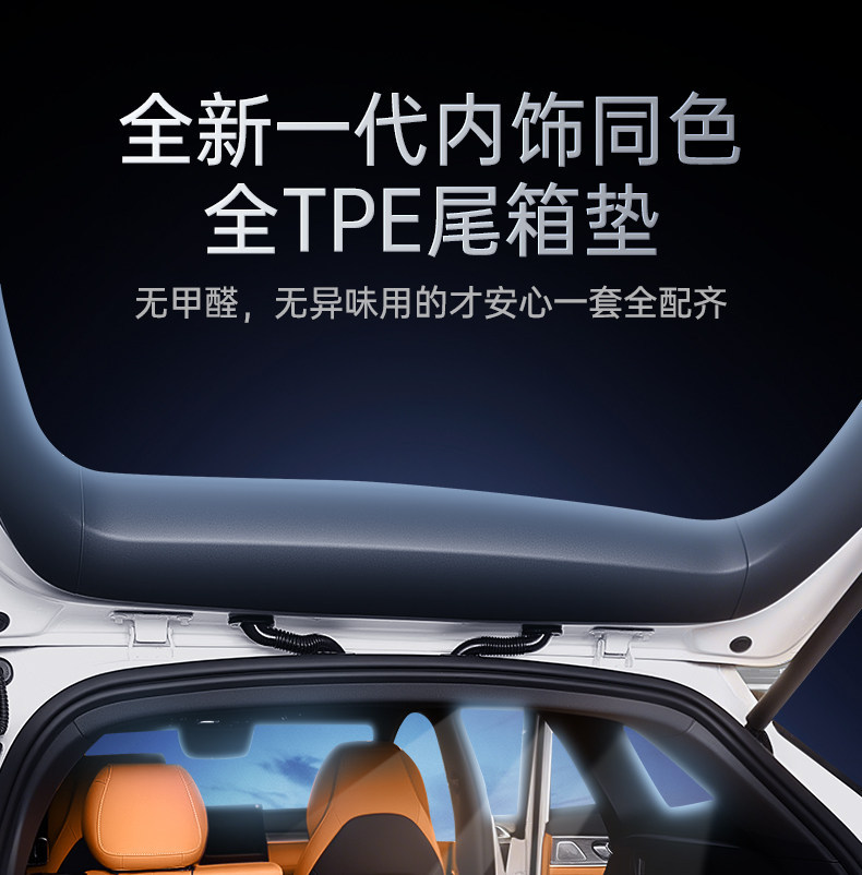 Suitable for Haval Menglong Plus trunk mat TPE26 model car modification interior accessories trunk mat supplies