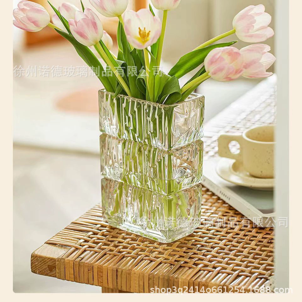 Премиум Чувство Европейский стиль Ваза украшение украшения ins Ветер высокого цвета стеклянная ваза гидропонное растение посуда завод